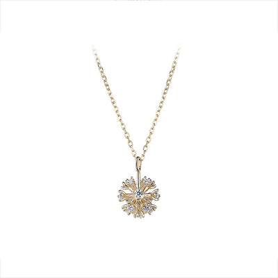 Fashion Personality Dandelion Necklace For Women
