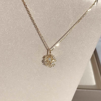 Fashion Personality Dandelion Necklace For Women
