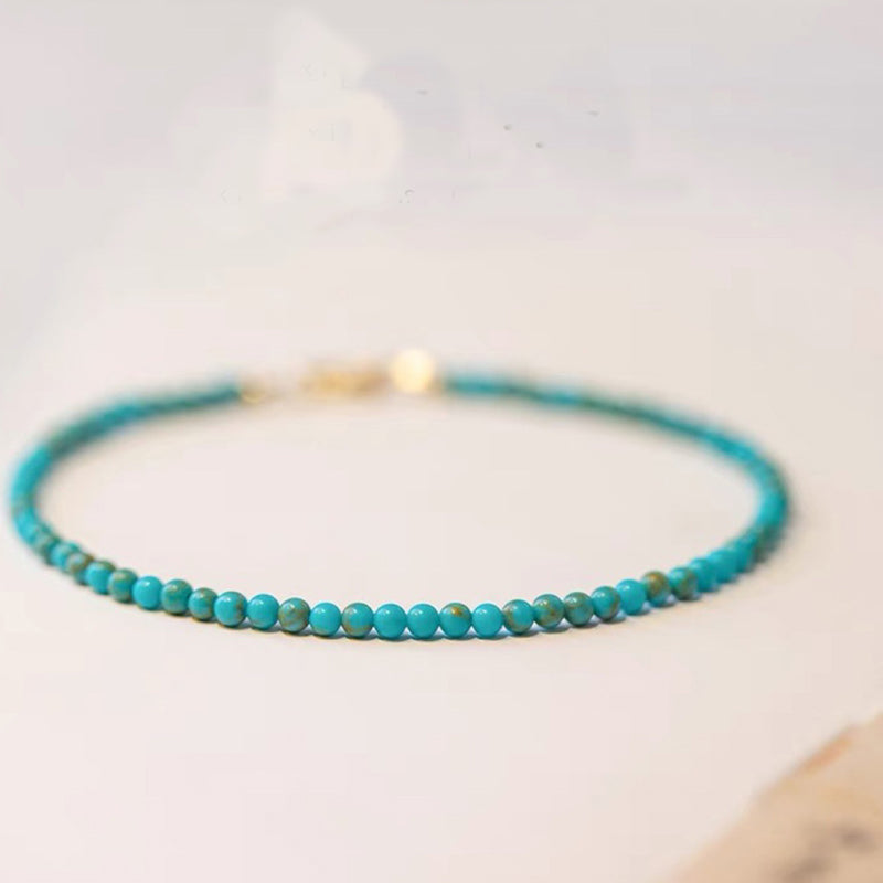 Natural Small Turquoise Bracelet For Women