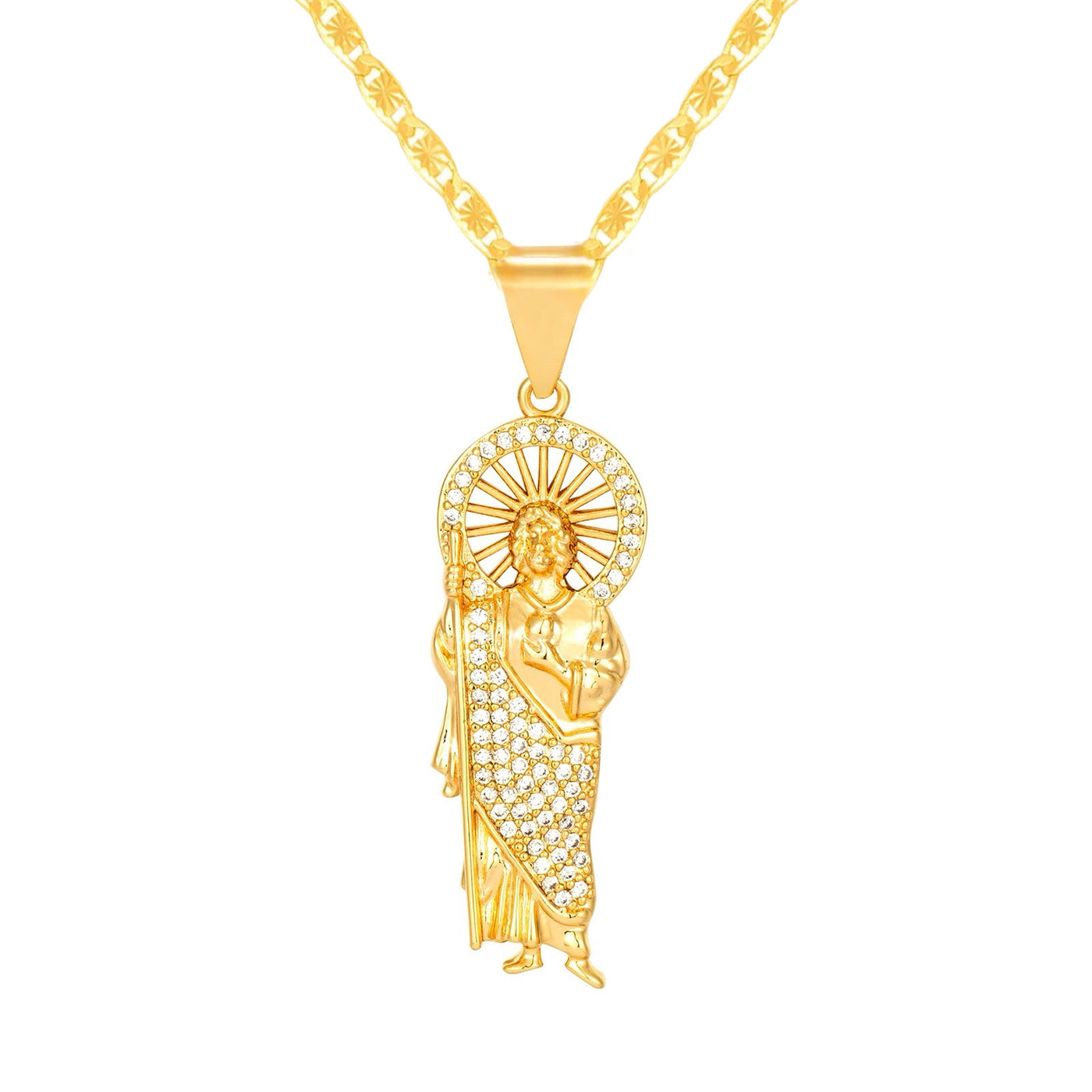 Saint Jude 18K Gold Filled Necklace